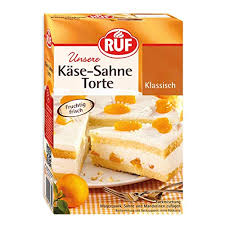 Durch die zugabe von quark und joghurt schmeckt der kuchen herrlich saftig, frisch ihr vorteil: Ruf Kase Sahne Torte Mit Einer Quark Sahne Creme Und Fruchten 8er Pack 8 X 350 G Amazon De Lebensmittel Getranke