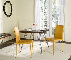 The most common yellow chair cover material is wool. 25 Dining Areas With Yellow Dining Chairs Home Design Lover