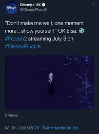 Last month, the streaming service added star wars: Frozen 2 Streaming In The Uk On 3rd July Disneyplus