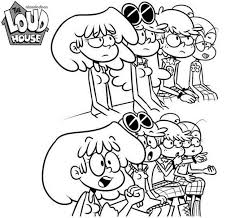 List Of Loud House Characters Coloring Pages House Colouring Pages Coloring Pages Loud House Characters