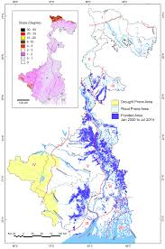 West Bengal Areas Susceptible To Flood And Drought Zones I