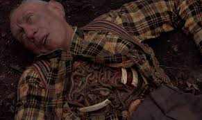 Squirm' (1976)--An avalanche of killer worms...writhing across the land in  a tidal wave of terror!