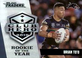 Some catholics are about to lose their dispensation. 2020 Nrl Traders Club Heroes Ch22 Brian To O Panthers Diggaz Trading Cards