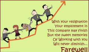 If a coworker is leaving the company to start another job, saying goodbye can also help you maintain a professional contact that may aid you in a future job messages to a coworker when you're leaving the company. 33 Inspirational And Funny Farewell Quotes