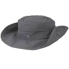 Supplex Mesh Dark Steel Bucket Jack Wolfskin Hats Hatstoreworld Com