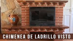 Diseños de chimeneas de ladrillo. Chimenea De Ladrillo Visto Cerni S L Youtube