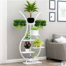 Tienda Online Estante De Flor Floral Para Balcon Estante De Sala De Estar Simple Decoracion De Casa Con Plantas Estantes De Plantas Plantas Interior Decoracion