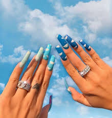 El resultado es sofisticado y sorprendente. Unas De Acrilico Largas Unas Gel Decoradas Disenos Para Unas Largas