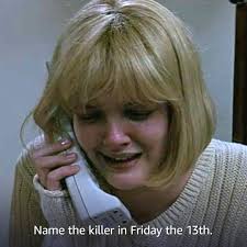 And now, for a Friday the 13th-themed pop quiz. Do you know the right  answer? 🎥: Scream