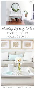 This hyde park odessa bench sets up convenient seating for you and your guests to sit down and put your shoes on and take them off. Adding Spring Color To The Living Room And Foyer House Full Of Summer Coastal Home Lifestyle