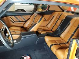 Chevelle Becausess Custom Interior Console Door Panels Black Peanut Butter Brown Seats Not Fesler