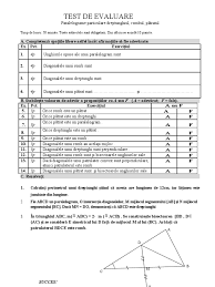 Să se calculeze perimetrul dreptunghiului abcd. Test Dreptunghi Romb Patrat Clasa 7