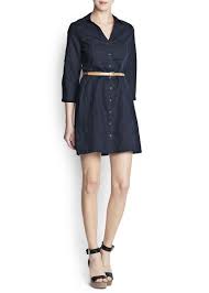 Linen Cotton Blend Dress Woman Mango Denmark Cotton Blends Dress Clothes Dresses