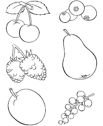 Free Printable Fruit Coloring Pages For Kids Fruit Coloring Pages Food Coloring Pages Flower Coloring Pages