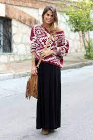 20 Style Tips On How To Wear Maxi Skirts In The Winter Maxi Skirt Outfits Fashion Maxi Skirt Winter