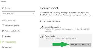 Jan 08, 2021 · in the search bar on the taskbar, type audio troubleshooter, and then select find and fix problems with playing sound. How To Fix Sound Not Working After Windows 10 Update