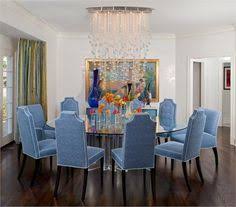 Light Blue Dining Chair Google Search Bold Dining Room Decor Dining Room Blue Transitional Dining Room