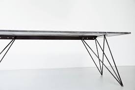 metal dining table legs for marble and glass table top etsy pied table acier table a manger metal dessus de table en verre
