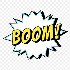 Boom Cartoon Effect Speech Bubble Design Element Free Image By Rawpixel Com Ningzk V Comic Book Background Comic Template Event Poster Design
