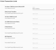 How do i change the limit for my v pay, maestro, visa or mastercard debit card? Cara Ubah Had Transaksi Cimbclicks Jawapan Com