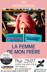 Context sentences for place de la femme in english. La Femme De Mon Frere Lost In Frenchlation French Films English Subtitles Paris
