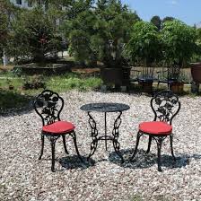 Inovix grand patio bistro set outdoor metal patio bistro set foldable patio table and chairs 6 colors wrought iron patio furniture : China Outdoor Patio Furniture 3 Piece Cast Aluminum Bistro Set China 3 Piece Cast Aluminum Bistro Set Outdoor Patio Furniture 3 Piece