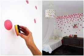 Untuk bahagian bumbung, plywood dirapatkan ke siling, kemudian dikemaskan dengan l bracket pada dinding. 10 Diy Termudah Mengecat Dinding Rumah Bisa Pakai Spons Cuci Piring