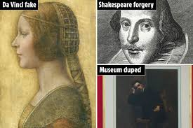 World's most expensive paintings that were FAKES from da Vinci to  Shakespeare