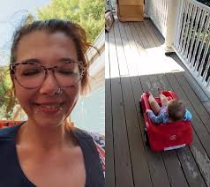 Lady Laughing While Her Kid Is Falling Out of The Roller Coaster Oh My Gosh 
