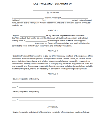 Last will and testament templates (word). 20 Free Last Will And Testament Forms Free Fillable Pdf Forms