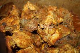 Azie Kitchen Rendang Pedas Ayam Dan Pulut Kuning Makanan