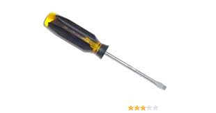 It has many variations but two basic types of screwdrivers such as flathead screwdriver and philips type screwdriver are most popular. Flat Head Screwdriver 3 16 Bit 4 Shaft Amazon Com