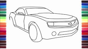 How To Draw A Car Tesla Model S Nissan Gtr Chevrolet Camaro Nissan Gtr Chevrolet Camaro Camaro