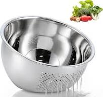 Amazon.com: Rice Washer Strainer Bowl, Stainless Steel Rice ...