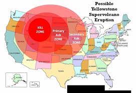 Prediction 2 3 Of U S Could Be Devastated Yellowstone Volcano Yellowstone Natural Disasters