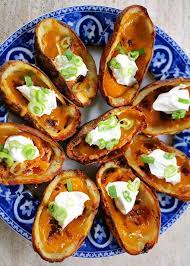 Potato Skins Recipe Simplyrecipes Com Recipe Potatoe Skins Recipe Potato Skins Simply Recipes