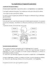 la respiration et l appareil respiratoire lecon cm1 cm2 sciences cycle 3 exercice cendrillon de charrette mariage coloriages
