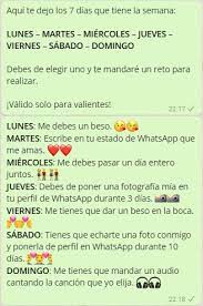 Con ellos podrás divertirte, pasar el rato si estas atrevido y retar a tus amigos o familiares. Gif Para Estados De Whatsapp Retos Buscar Con Google Estados Para Whatsapp Juegos Para Whatsapp Retos Encuestas Para Whatsapp