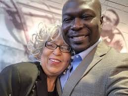 Today I had the honor of witnessing someone who has paved the way for so  much of the work I do at @upoindc receive her well deserved flowers. A true  friend, mentor,