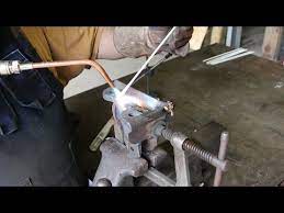 Victor Safe Restoration Part 2 Repairing Broken Cast Iron By Brazing Youtube It Cast Brazing Repair