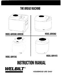 Use the smaller amount of water in the summer, or during humid conditions; Welbilt Abm3500 Instruction Manual Pdf Download Manualslib