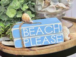 Beach Please Mini Book Stack Farmhouse Decoration Coffee Etsy In 2021 Farmhouse Books Stack Of Books Decorating Coffee Tables