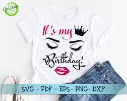 Download Winkied Eyes Lips Eyelashes Eyebrows For Making Shirt Tshirt Cricut Silhouette Png Eps Dxf Svg Cutting File It S Its My Birthday Day Svg Paper Party Kids Craft Supplies Tools Shantived Com