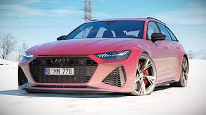 The video shows you some revs, engine roar sounds and drivin. Audi Rs6 C8 Add On Gta5 Mods Com