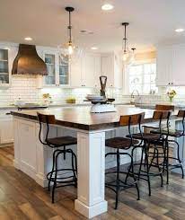 Maybe you would like to learn more about one of these? Pin By Tiffany Higgins On Cocinas Kitchen Island Design Kitchen Island Designs With Seating Home Kitchens