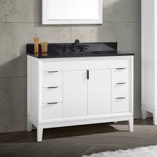 avanity emma 43 in. white vanity combo