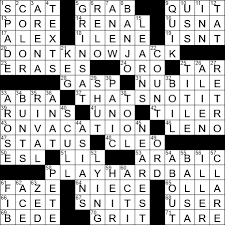 I'm gonna live forever i'm gonna learn to fly. La Times Crossword 3 Apr 20 Friday Laxcrossword Com