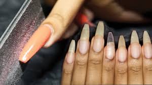 125+ trendy spring acrylic coffin nails styles for girls 1 | cynthiapina.me. How To Maintain Coffin Natural Nails Youtube