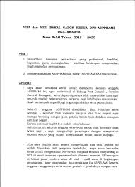 Misi merupakan alasan yang mendasari visi dan misi bukalapak inipun bisa anda gunakan sebagai inspirasi untuk membangun perusahaan anda bisa dibantu membuatkan visi dan misi bidang umum dilembaga pendidikan islam yang. Profil Dan Visi Misi Drs Eddy Sukirman Dpd Aspphami Dki Jakarta