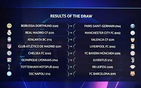 The draw was made on 23rd august for the 1q round of the fa cup click on the link below:. Uefa Champions League Round Of 16 Draw Fixtures Football Football Football Sometimes Other Sports Show